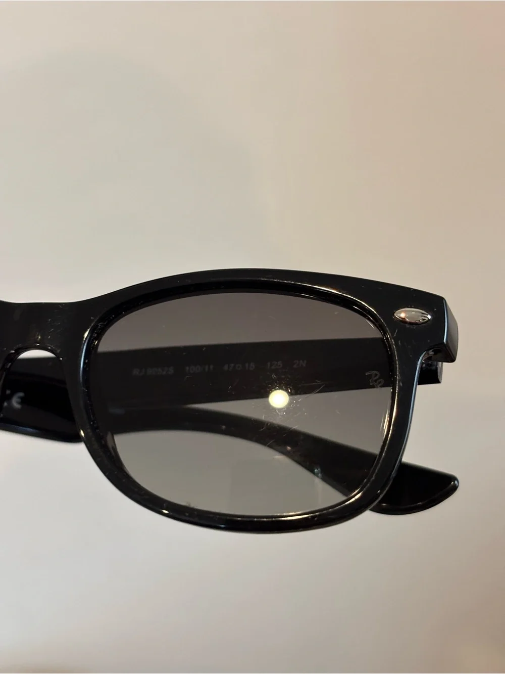 Ray-Ban Kids RJ9052S Classic Black Sunglasses